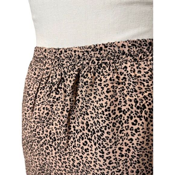 NWOT Urban Romantics Wrap Skirt Leopard print Rayon Tie Side Size Small - Picture 5 of 10
